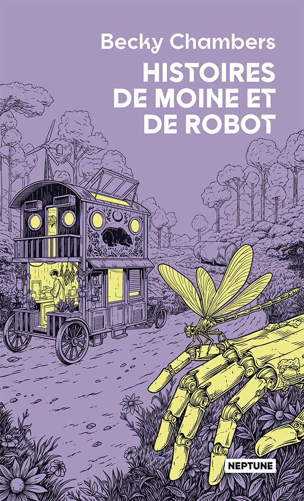 Couverture de Histoires de moine et de robot