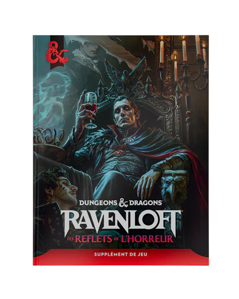 Couverture de Dungeons & Dragons - Ravenloft : Les Reflets de l’Horreur