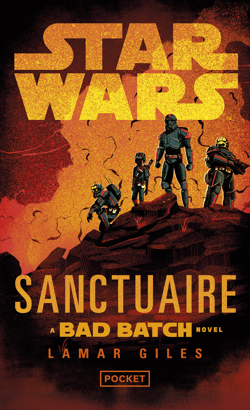Couverture de Star Wars - Sanctuaire : A Bad Batch novel